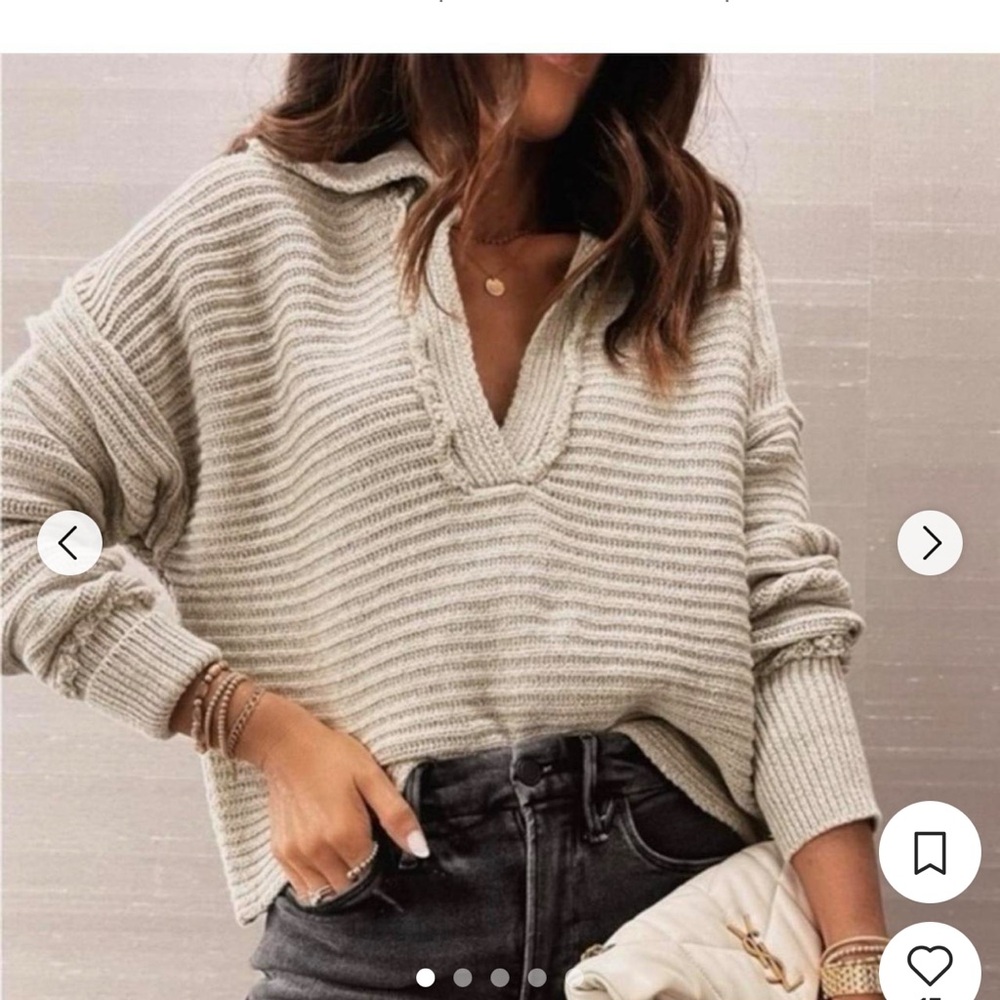 Free people Marlie knit sweater